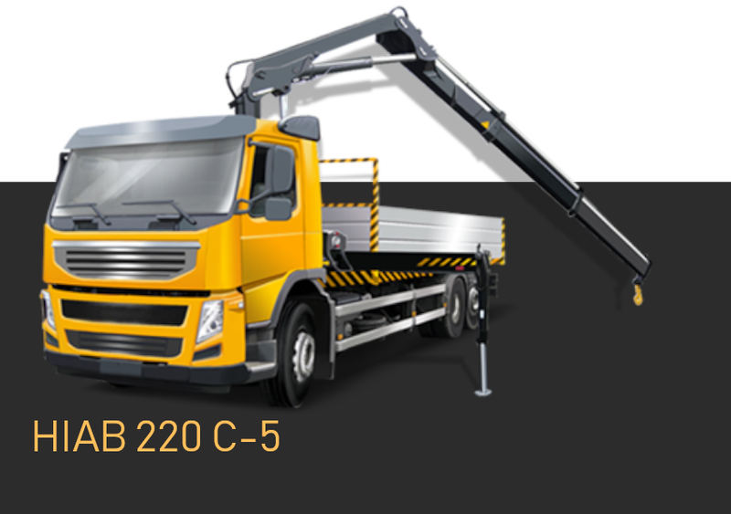 Кран-маніпулятор HIAB 220 C-5