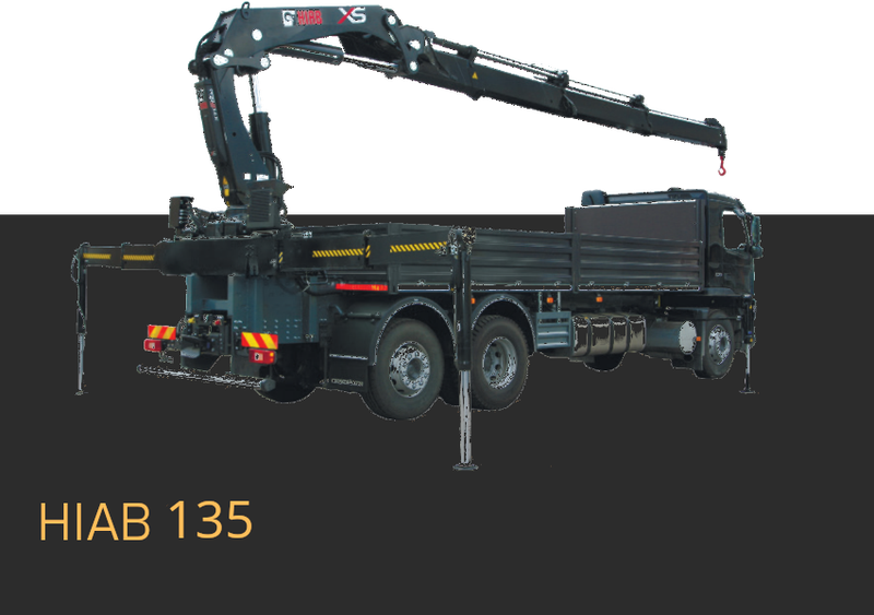 Кран-маніпулятор HIAB 135